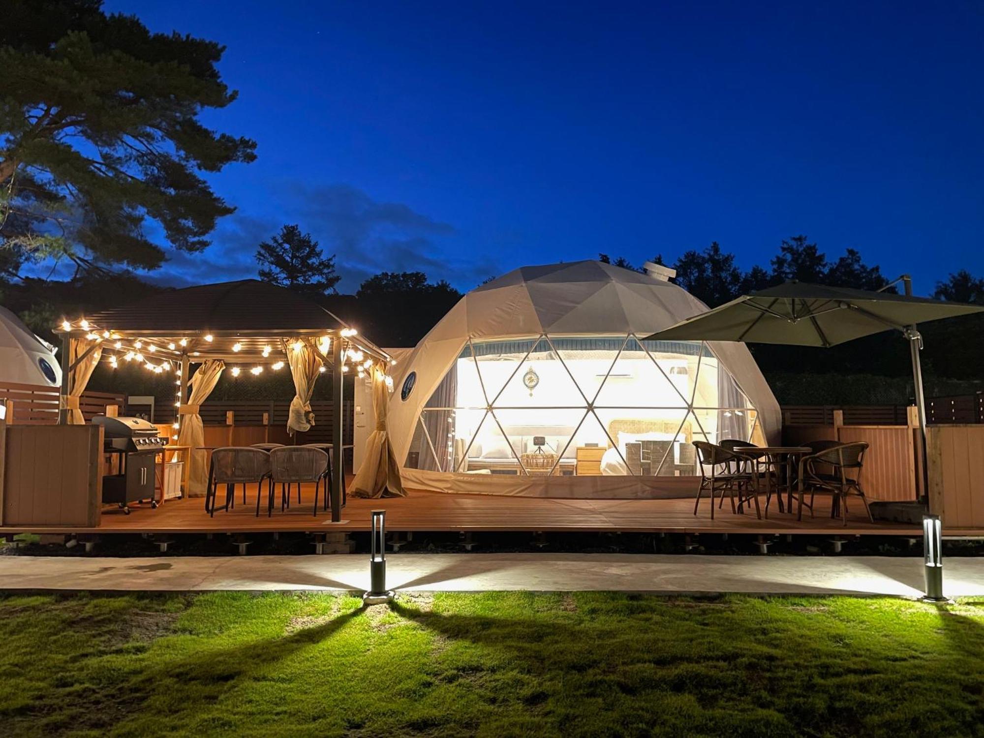 Gramercy Village 山中湖 Glamping &Sauna Yamanakako Eksteriør billede