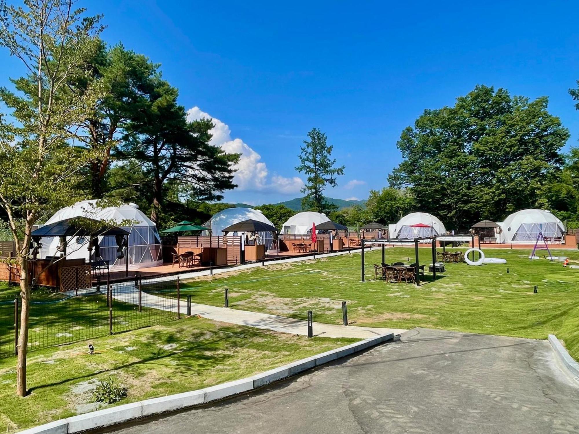 Gramercy Village 山中湖 Glamping &Sauna Yamanakako Eksteriør billede