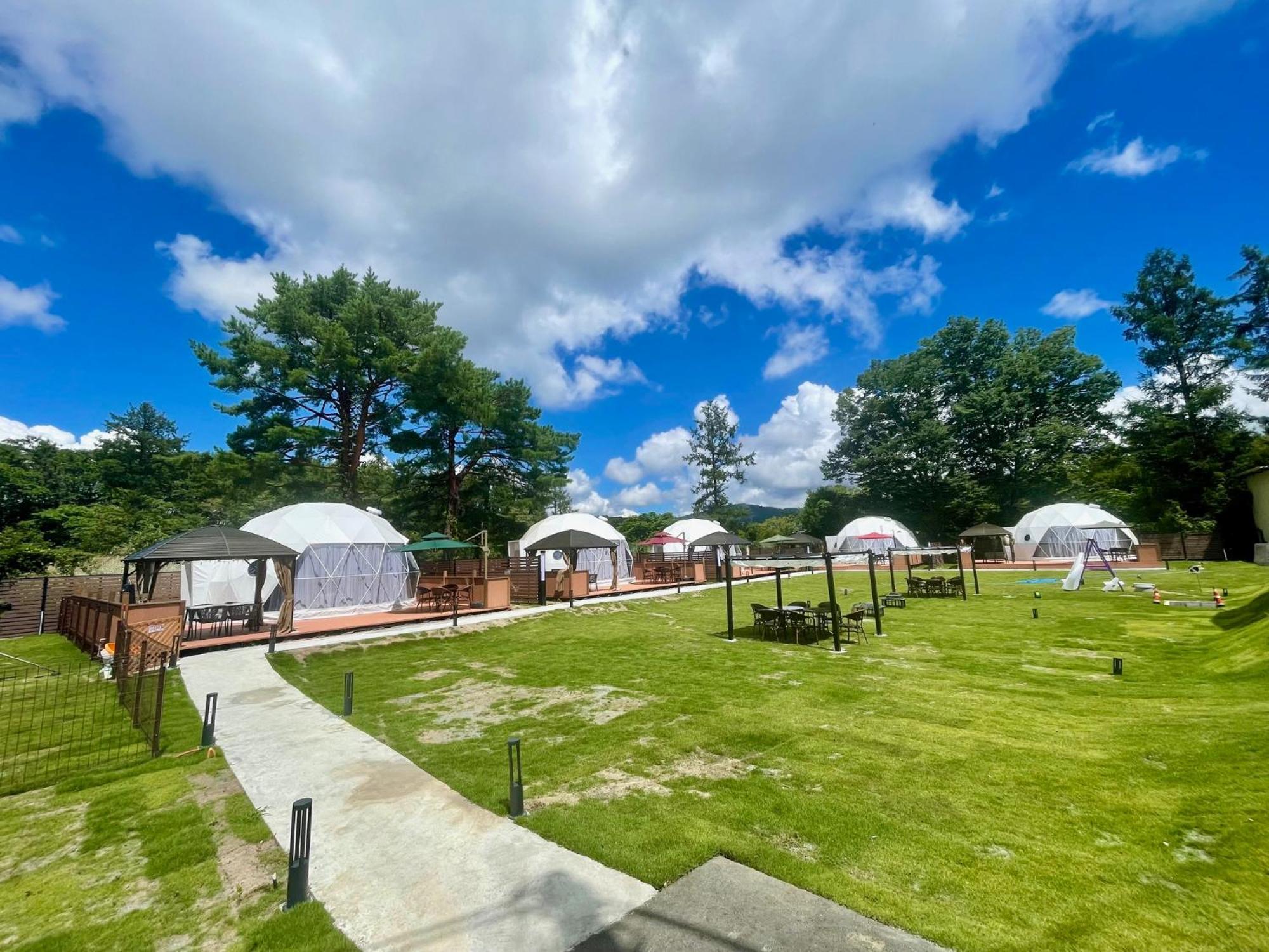 Gramercy Village 山中湖 Glamping &Sauna Yamanakako Eksteriør billede