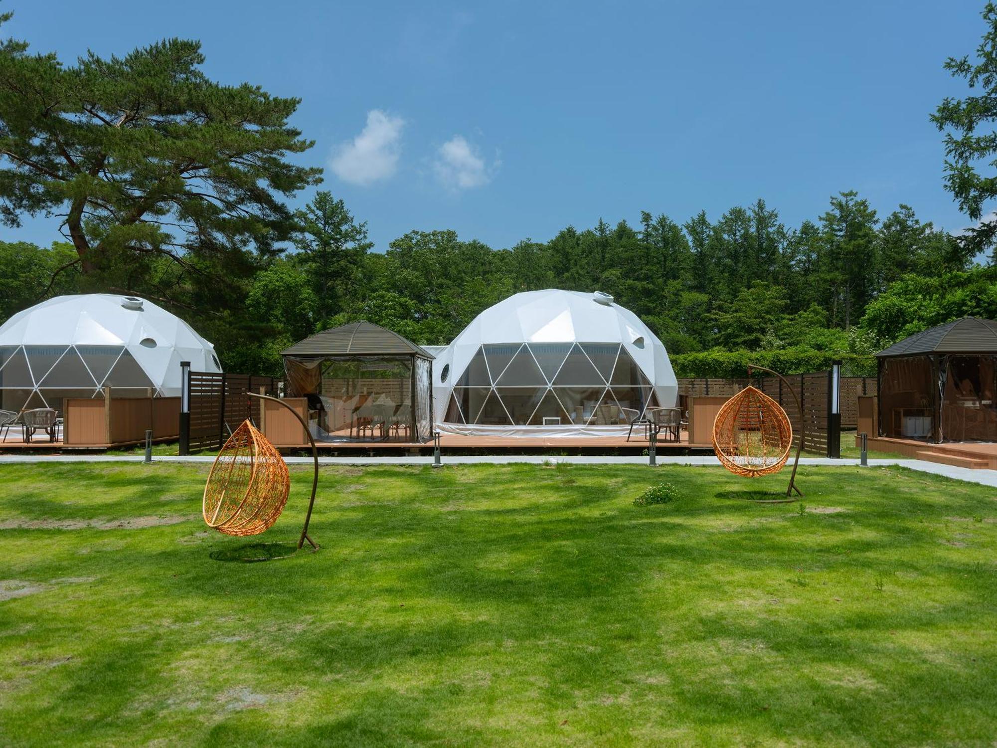 Gramercy Village 山中湖 Glamping &Sauna Yamanakako Eksteriør billede