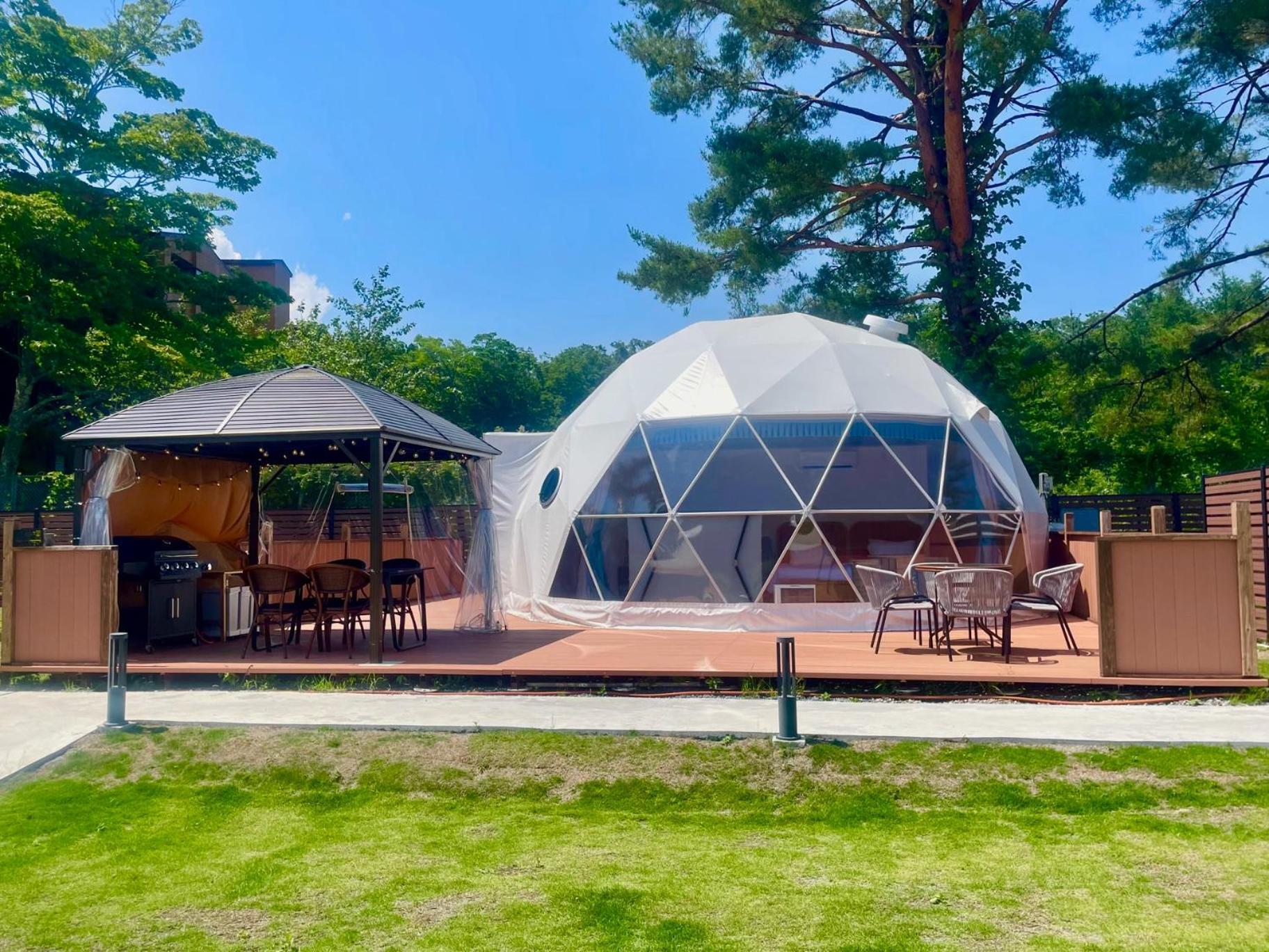 Gramercy Village 山中湖 Glamping &Sauna Yamanakako Eksteriør billede