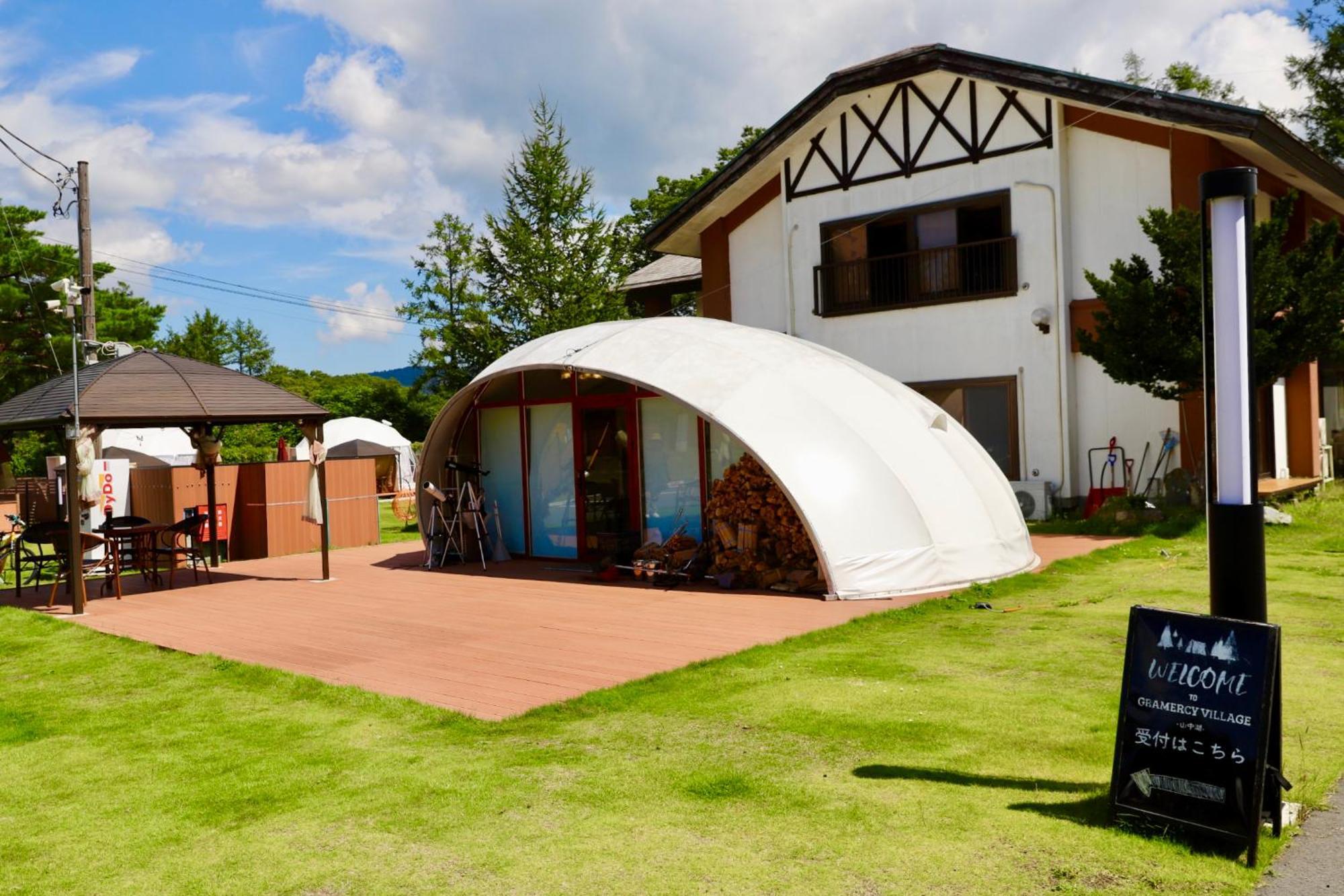 Gramercy Village 山中湖 Glamping &Sauna Yamanakako Eksteriør billede